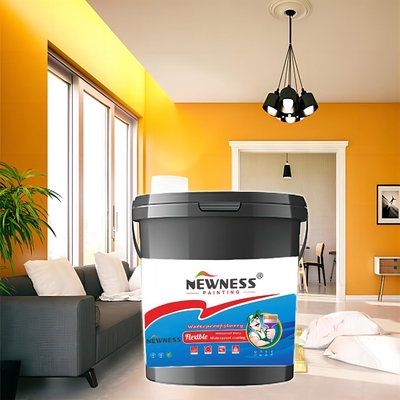 Rivestimento impermeabile a base d'acqua Grigio Non tossico e non inquinante con un contenuto di solidi del 65%