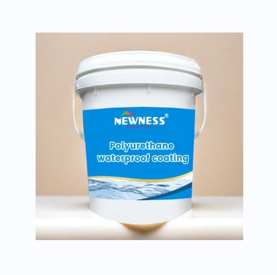POLYURETHANE Vernice impermeabile per tetti e pareti esterne in bianco