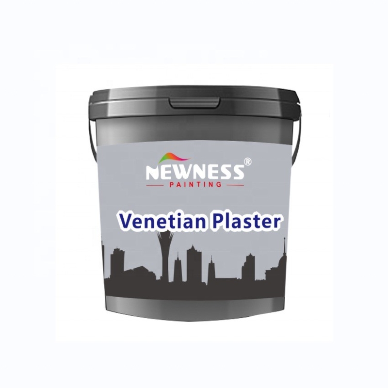 Vernice da parete in gesso veneziano ad alta lucentezza e resistente alle crepe con forte adesione e attrezzature per lotti