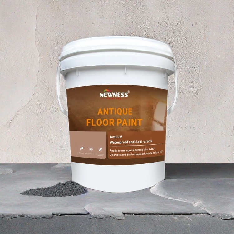 MF Tio2 Vernice epoxi per pavimenti per calcestruzzo auto-nivelazione Rivestimento liquido e finitura liscia