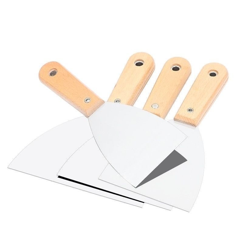 Strumento per la pulizia del vetro per la pittura murale Scraper per la rimozione degli adesivi con manico lungo e coltello a nastri