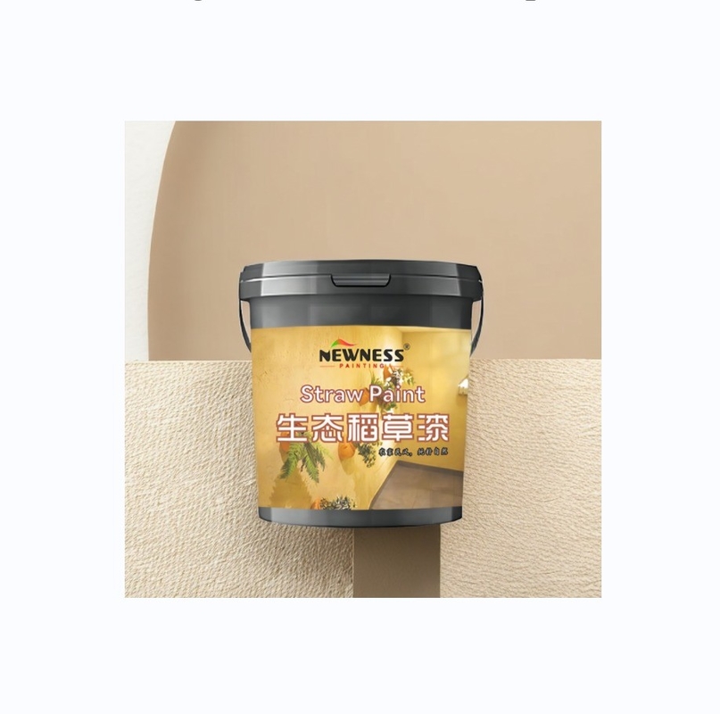 Vernice a paglia Vernice ecologica di fango di loess per pareti interne Vernice a paglia 20 kg/sacco CAS n. 38891-59-7