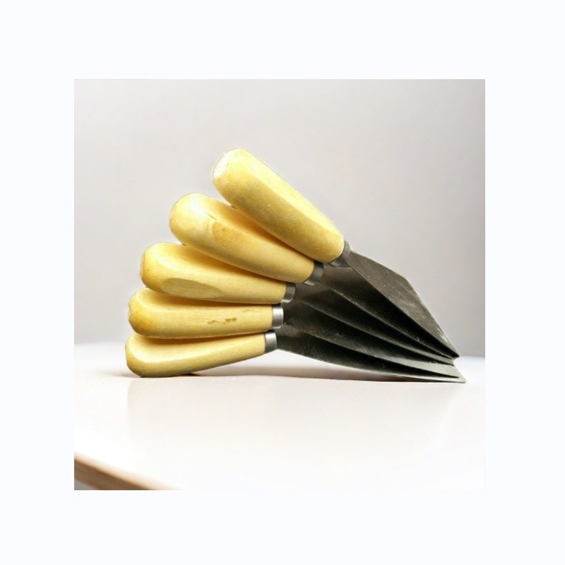 Blade in acciaio inossidabile di qualità DIY Rose Wood Handle Scraper Tool per la decorazione degli edifici