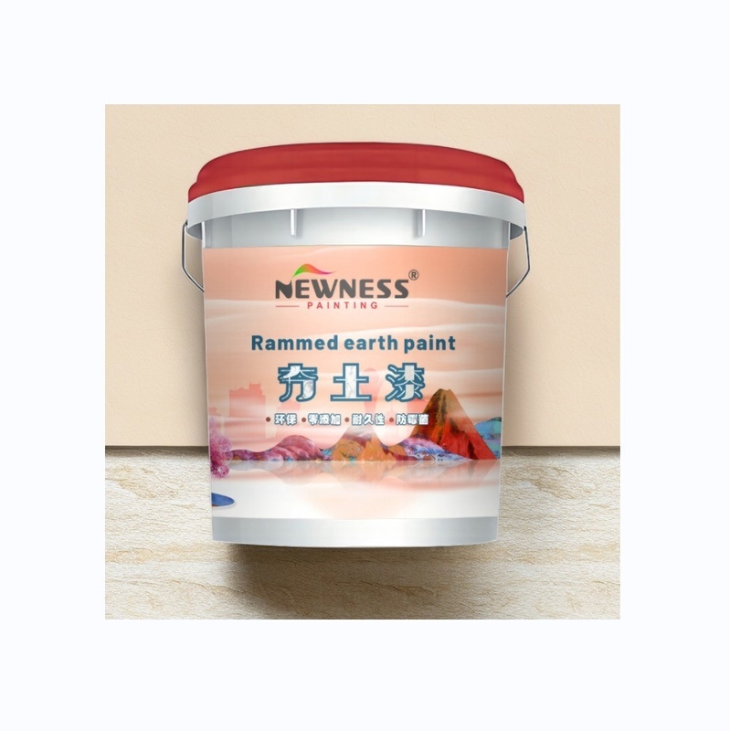 Home Art Coating Anti muffa e anti alghe Stucco texture Paint per il rivestimento di terra rammata