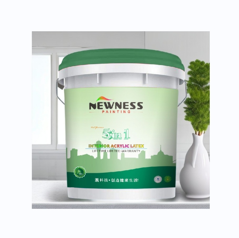 Materiale sano inodore Vernice da parete interna lavabile Vernice da parete Matt Acrilica Emulsione Per Casa