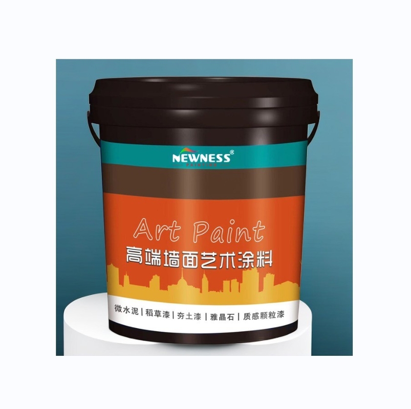 20 kg/BUCKET Base d'acqua Liquido Colorato Acrilico Interno Emulsione Lattice Spray Vernice a Pareti