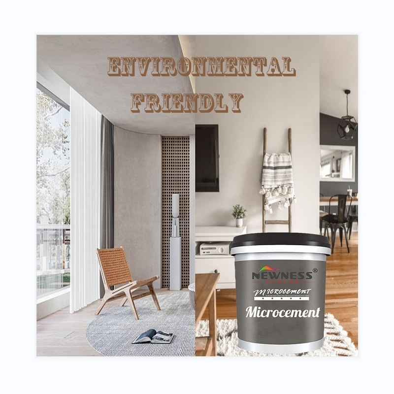 Verniciatura in micro cemento silicato per pareti e pavimenti di alta durezza in stile europeo