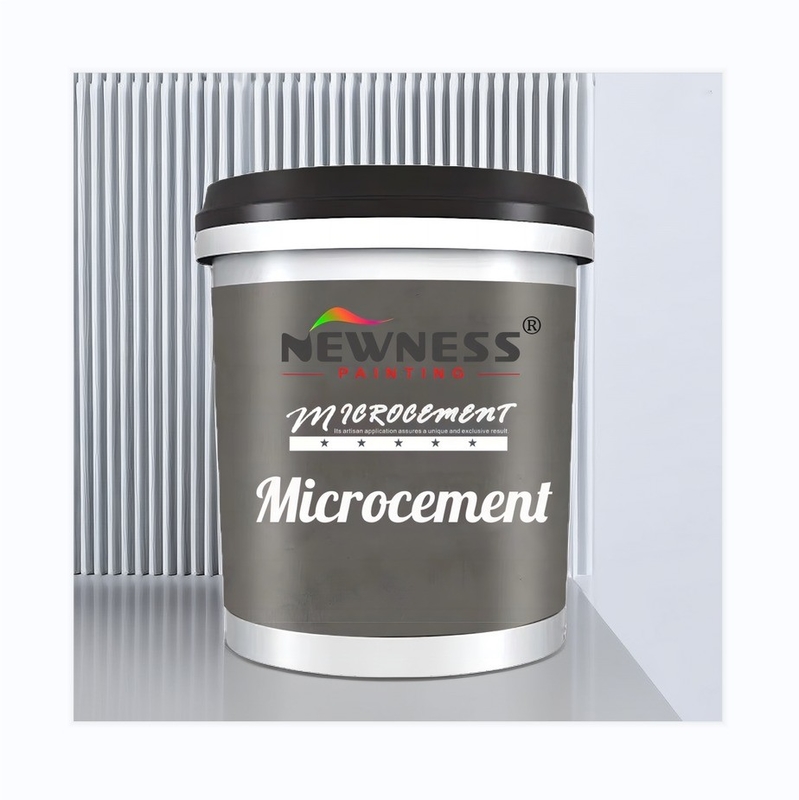 Vernice per pareti e pavimenti di micro cemento ad alta durezza spessore 2-3 mm per la vendita nel 2024