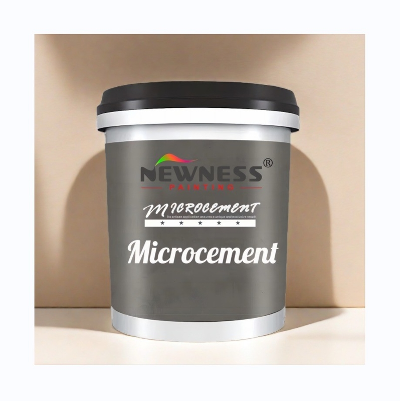 Pareti e pavimenti senza cuciture Microcemento OEM Rivestimento con Top Coat Vernice in polvere MF Tio2