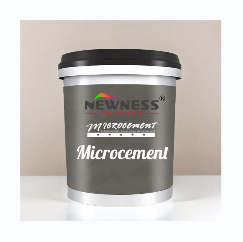 Vernice per pavimenti in micro cemento in stile industriale con copertura di 15 metri quadrati Colori vivaci