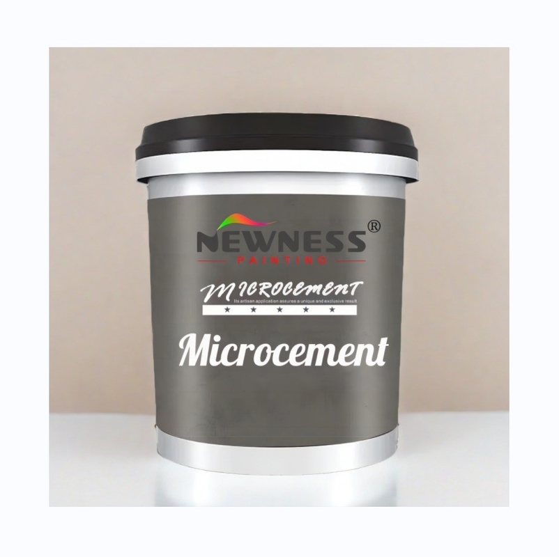 20KG/BUCKET Regolamenti francesi sui VOC Una vernice da parete di microcemento per interni per decorazioni domestiche