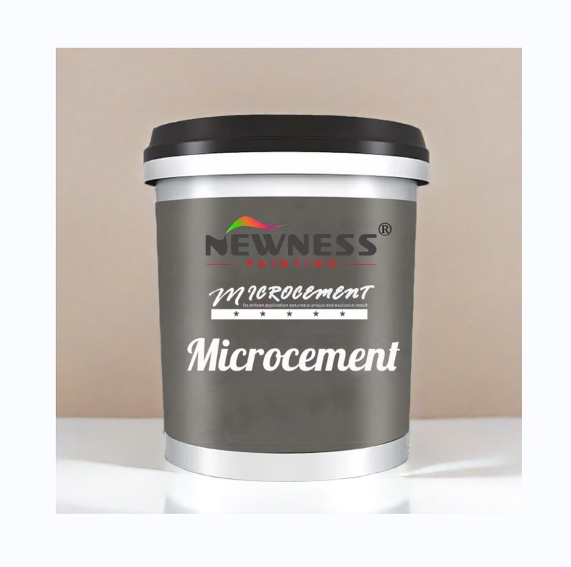 15 metri quadrati di copertura Rivestimento di micro cemento per soffitto/piano/muro esterno interno