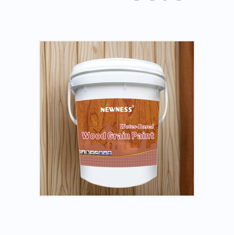 Volume 20 kg/BUCKET Matt Wood Grain Powder Coating Paint per effetto legno di alluminio