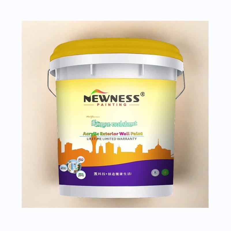 CAS n. 9003-01-4 Alta resistenza alle intemperie Vernice emulsionale per pareti esterne per edifici