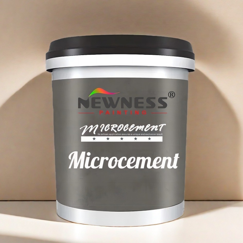 Colore Morandi Rivestimento di resina di microcimento pronto a miscelare Ideale per copertura di 15 metri quadrati