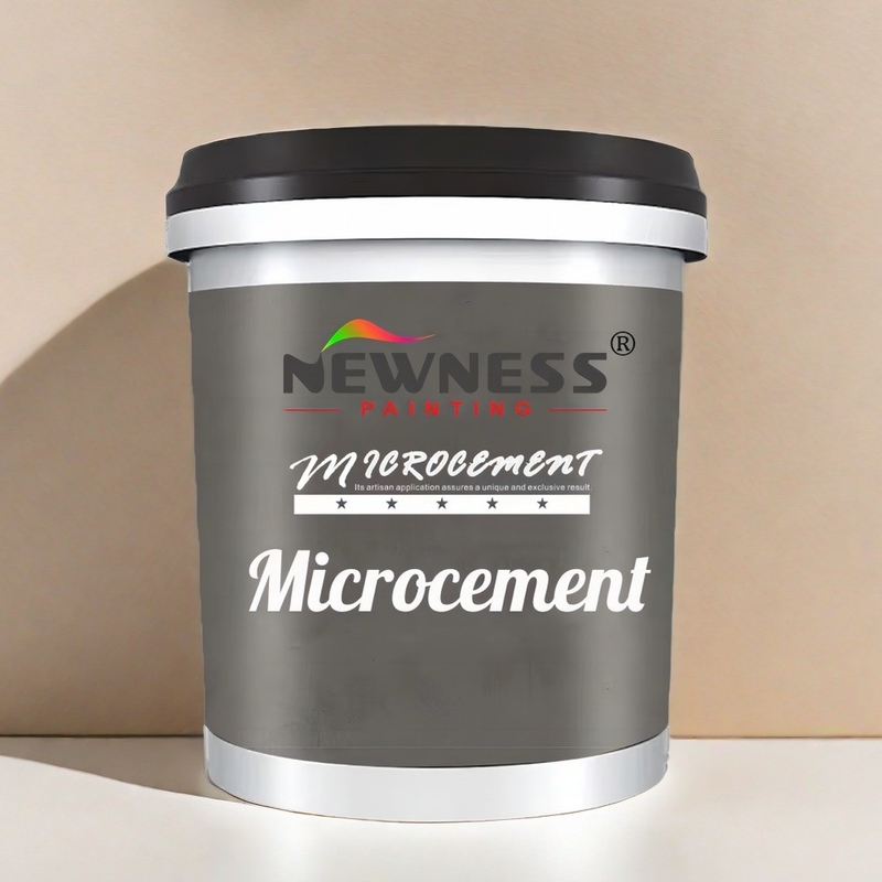 Rivestimento di edifici ad alto lucido per la decorazione delle pareti interne Vernice per pavimenti in microcemento Matt