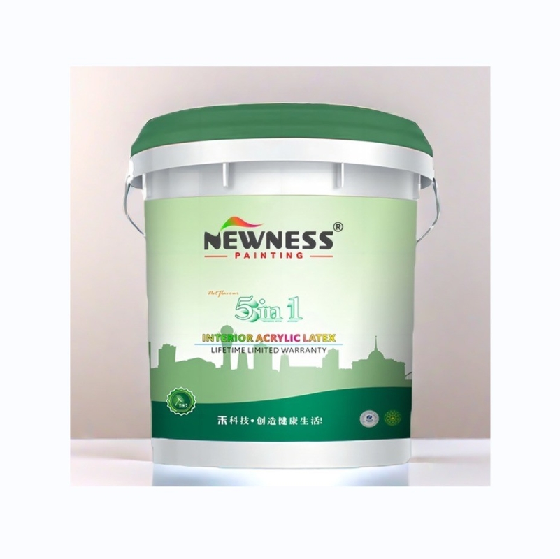 Vernice da parete in lattice acrilica emulsione bianca per camera da letto/salotto