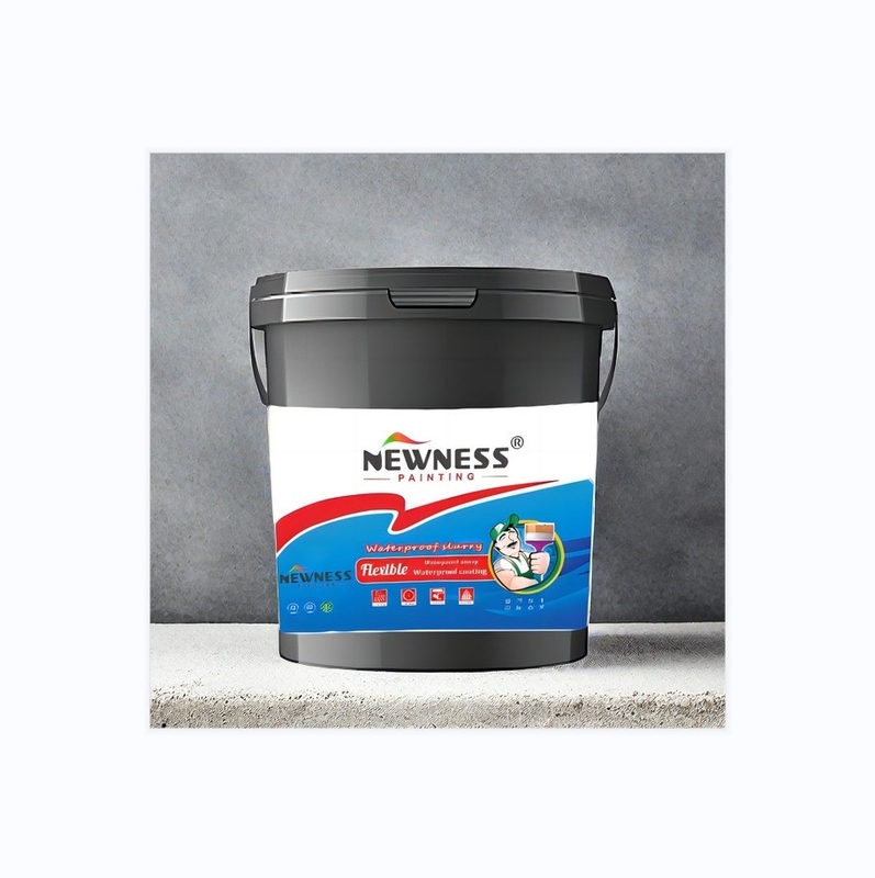 20 kg/BUCKET Rivestimento a spruzzo impermeabile in gomma di silicone liquido nano per legno e piastrelle 65% contenuto solido