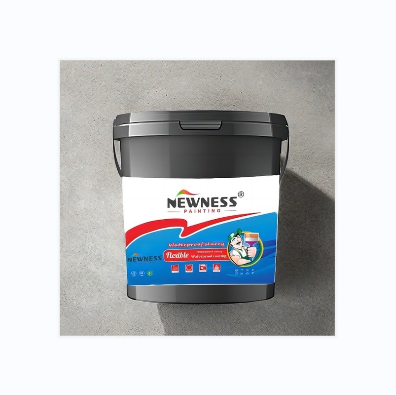 Rivestimento impermeabile a base d'acqua Grigio Non tossico e non inquinante con un contenuto di solidi del 65%