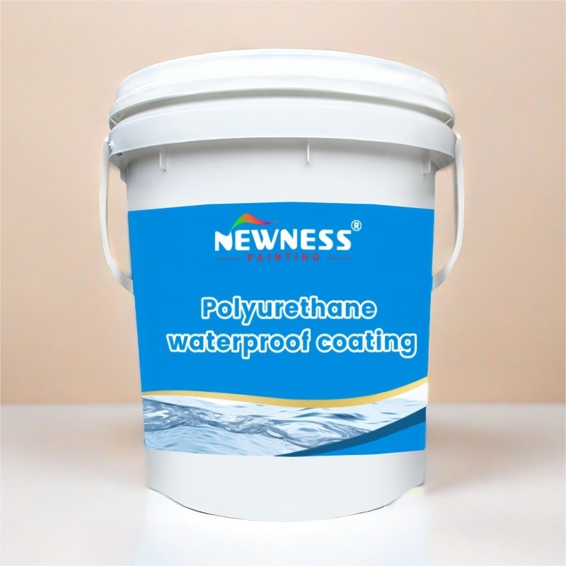 Resistenza all'acqua Vernice esterna Polyurethane Rivestimento a copertura impermeabile con tempo di asciugatura di 4 ore